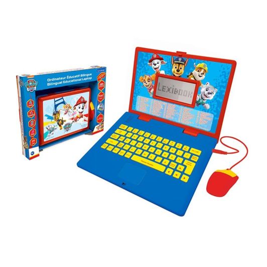 Ordinateur Portable LEXIBOOK éducatif Pat'Patrouille