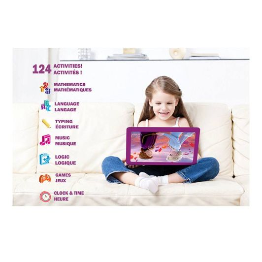 Ordinateur portable LEXIBOOK éducatif Reine des Neiges 2