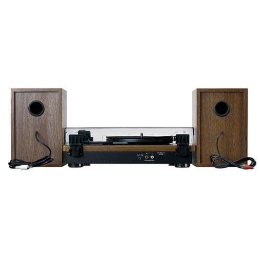 Platine vinyle LENCO LS-100WD avec haut-parleurs