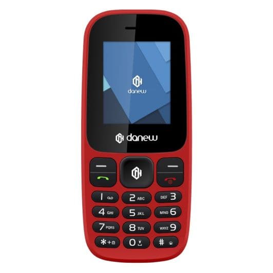 Mobile DANEW K34 rouge