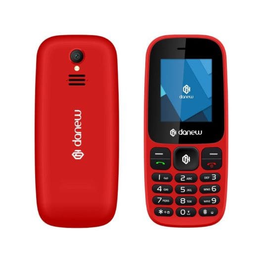 Mobile DANEW K34 rouge