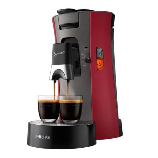 Cafetière SENSEO CSA240/91 rouge intense