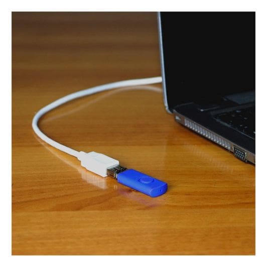 Câble USB femelle EDENWOOD vers USB mâle blanc 2m