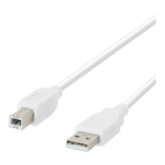 Câble imprimante USB 2.0 EDENWOOD blanc 2m