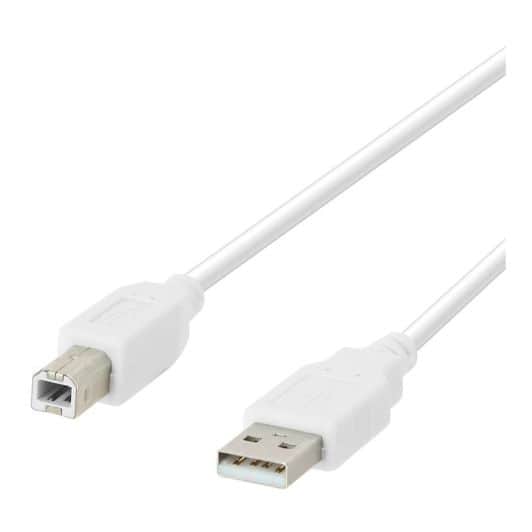 Câble imprimante USB 2.0 EDENWOOD blanc 5m