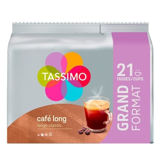 Dosettes TASSIMO X21 Café Long classique