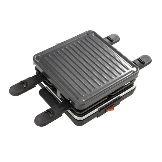 Raclette multifonctions COSYLIFE 4 personnes + pierre CL-R4P2