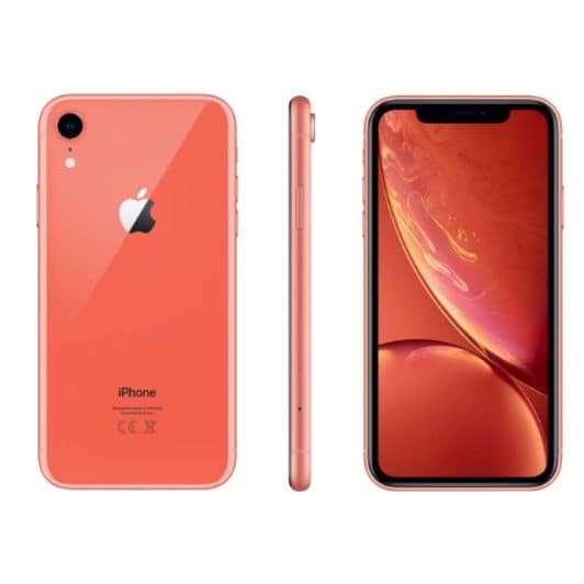 APPLE iPhone XR 64Go Corail Reconditionné grade éco