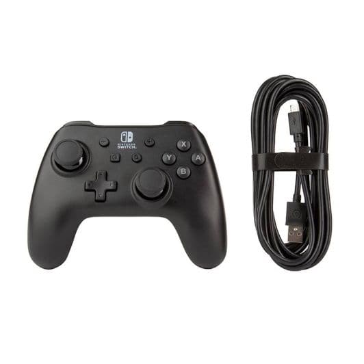 Manette POWER A fil noire pour SWITCH