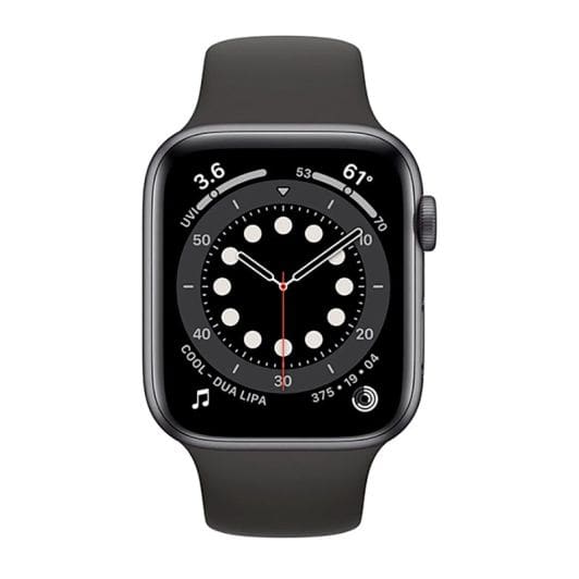 Montre Connectée APPLE WATCH Series 6 44mm Gris sidéral reconditionnée Grade A+