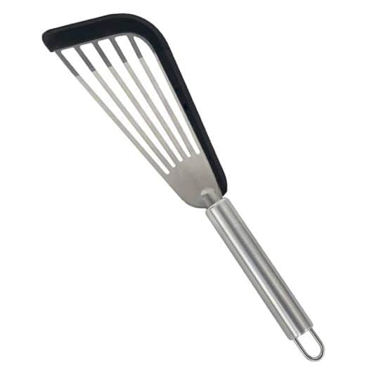 Spatule inox bord silicone