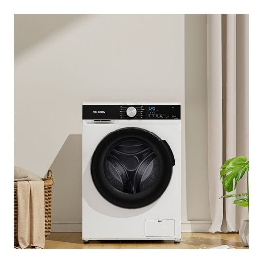 Lave-linge hublot 12 kg VALBERG WF 1214 A W566C