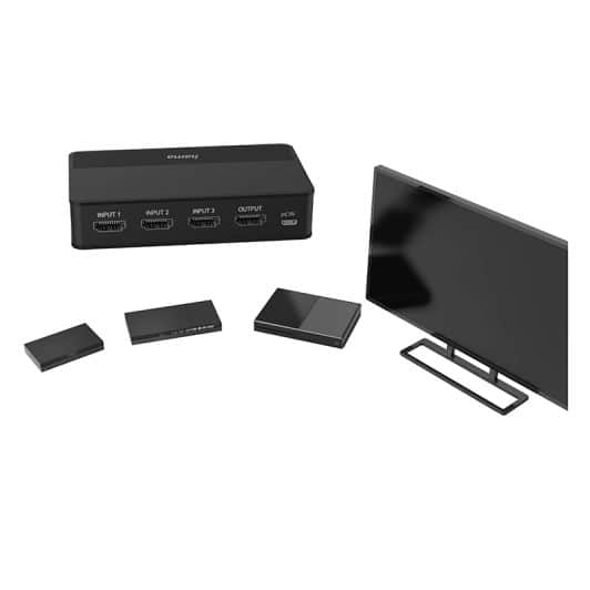 Répartiteur HAMA HDMI 4K 3 entrées / 1 sortie