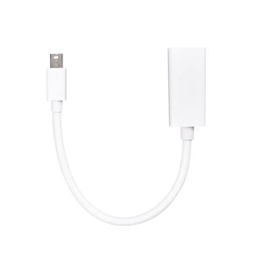 Adaptateur HDMI femelle APM vers Apple Mini blanc blanc