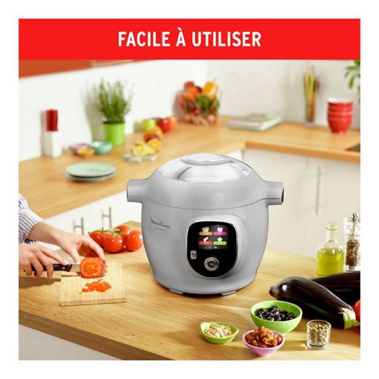 Multicuiseur MOULINEX COOKEO CE854B10 80 recettes 