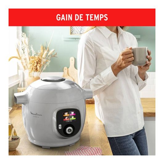 Multicuiseur MOULINEX COOKEO CE854B10 80 recettes 