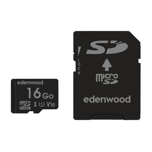 Carte Micro SD HIGH ONE 16Go + adaptateur