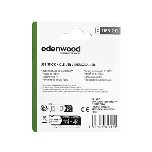 Clé USB EDENWOOD 32Go