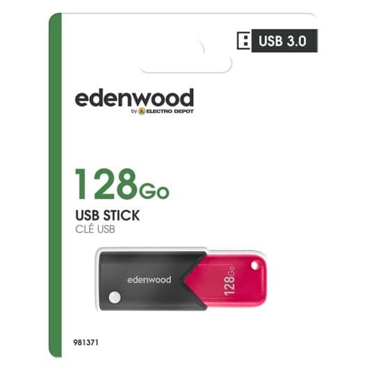 Clé USB 3.0 EDENWOOD 128Go