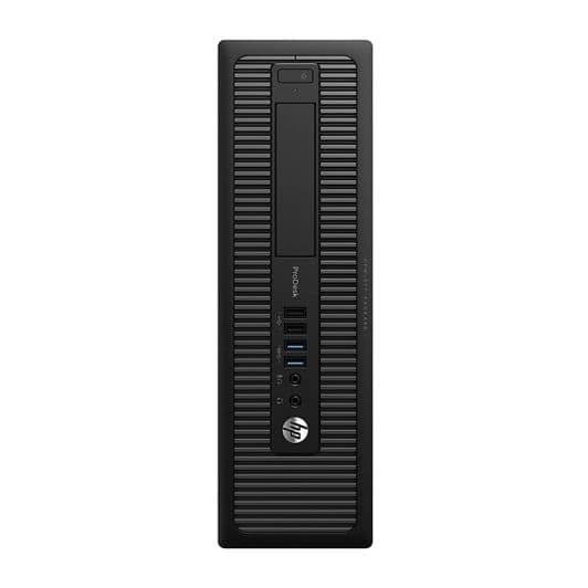 Unité Centrale HP 600 G1 SFF - i3/8Go/120Go SSD + 500Go - Reconditionné Grade ECO