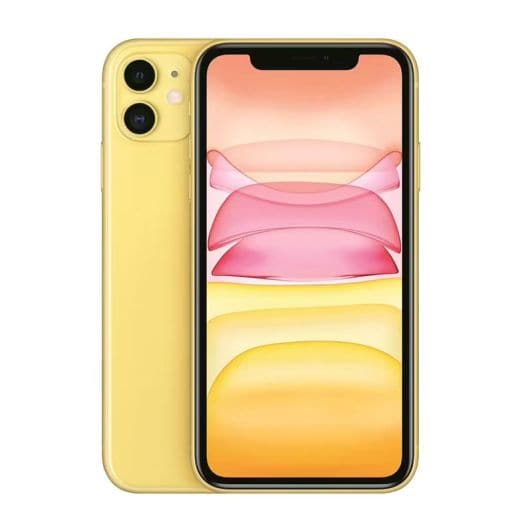 APPLE iPhone 11 64Go Jaune Reconditionné grade éco