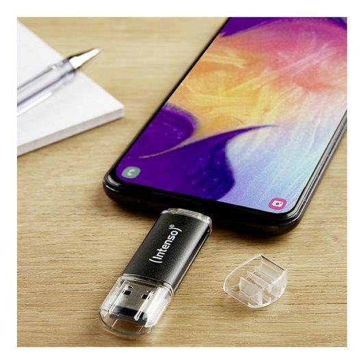 Clé USB INTENSO 64Go type USB-A 3.2 / USB-C