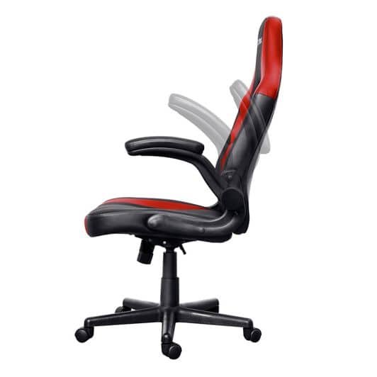 Chaise Gaming TRUST GAMING RIYE noir et rouge