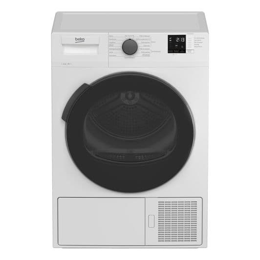 Sèche-linge pompe à chaleur 11 kg BEKO DH11412CX0W 