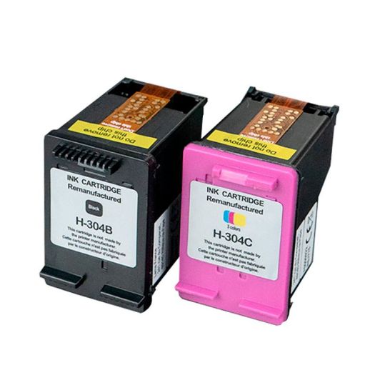 Cartouche d'encre ELECTRO DEPOT compatible HP H 304 noir et couleurs