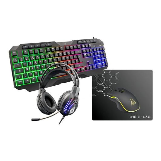 Pack gaming 4 en 1 The G-LAB Plutonium