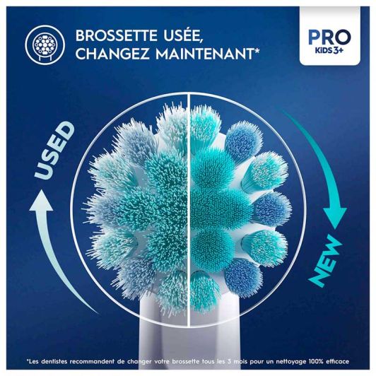 Brosse à dents électrique ORAL-B PRO KIDS Reine des neiges