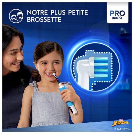 Brosse à dents électrique ORAL-B PRO KIDS SPIDER MAN