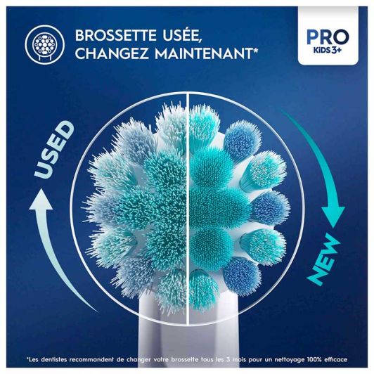 Brosse à dents électrique ORAL-B PRO KIDS SPIDER MAN