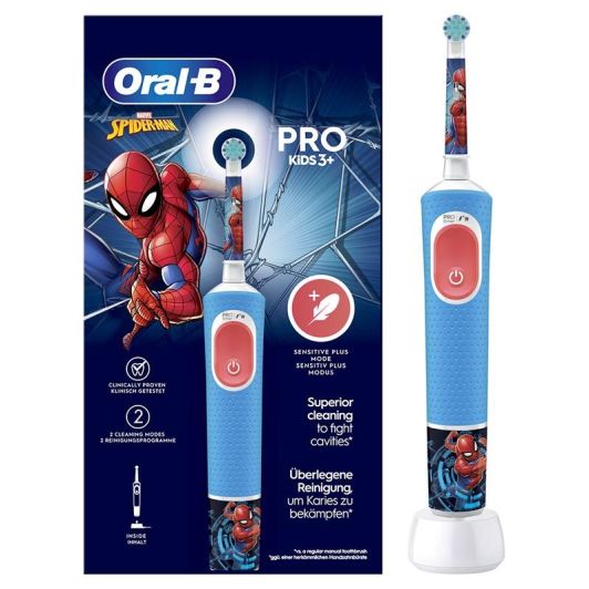 Brosse à dents électrique ORAL-B PRO KIDS SPIDER MAN