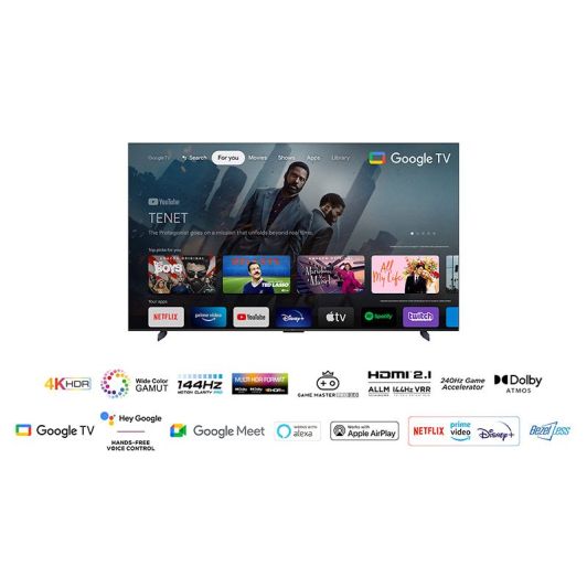 TV UHD 4K 98'' TCL 98P743