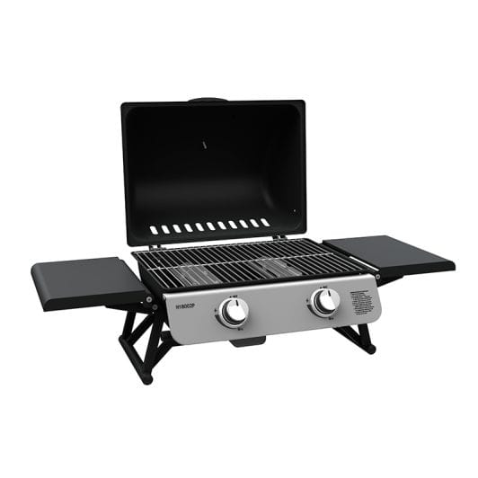 Barbecue gaz SILVER STYLE PORTABLE 2 FEUX 001678