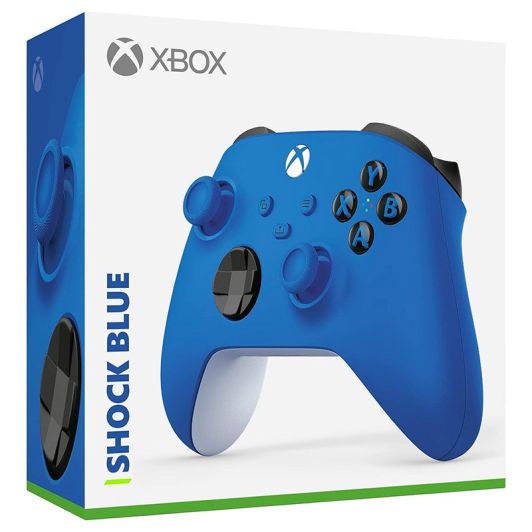 Manette XBOX sans fil bleue V2