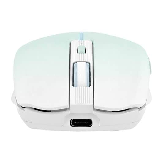 Souris sans fil TNB Gradient blue - rechargeable et bluetooth