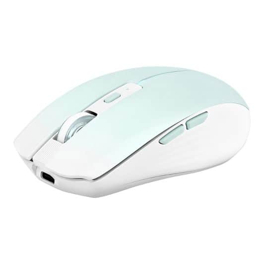 Souris sans fil TNB Gradient blue - rechargeable et bluetooth