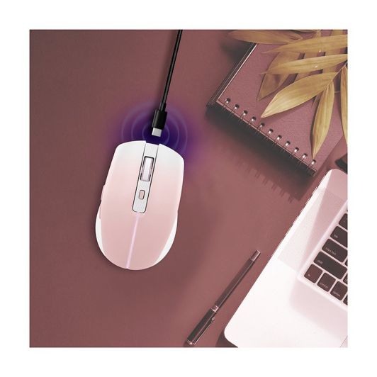 Souris sans fil TNB Gradient blue - rechargeable et bluetooth