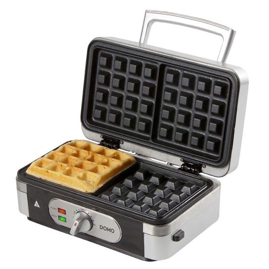 Croque/gaufre/gril 3 en 1 DOMO 1000W DO9264C