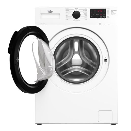 Lave-linge hublot 8kg BEKO WUV84221BW 