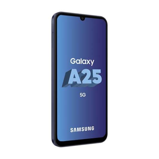 Smartphone SAMSUNG GALAXY A25 5G 128Go Bleu Nuit