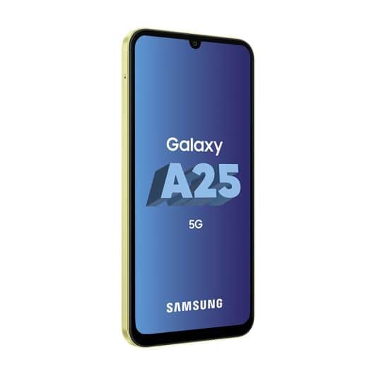 Smartphone SAMSUNG GALAXY A25 5G 128Go Lime