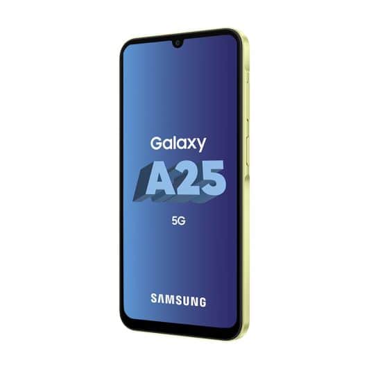 Smartphone SAMSUNG GALAXY A25 5G 128Go Lime