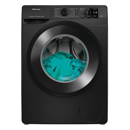 Lave-linge hublot 10 kg HISENSE W1014GEVMB 