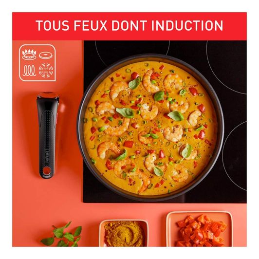 Batterie TEFAL ingenio emotion 5 pièces inox