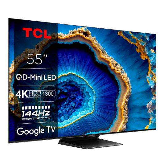 TV Mini-LED 55'' TCL 55C801 QLED 144Hz