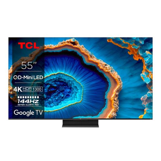 TV Mini-LED 55'' TCL 55C801 QLED 144Hz