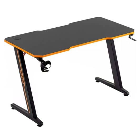 Bureau gaming AMSTRAD AMS-DESK120Z ORANGE